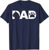 Cat Dad T-Shirt Funny Gift Father's Day Cat Lover Unisex T-Shirt