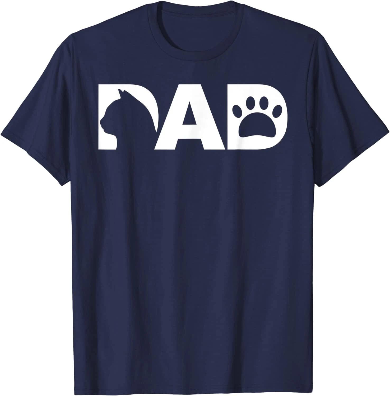 Cat Dad T-Shirt Funny Gift Father s Day Cat Lover Unisex T-Shirt Unisex T-Shirt XXL