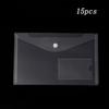 Wallet Envelope Bag A5/A4 Plastic Paper Storage Document Bags Transparent File holder A5/A4 File Bag