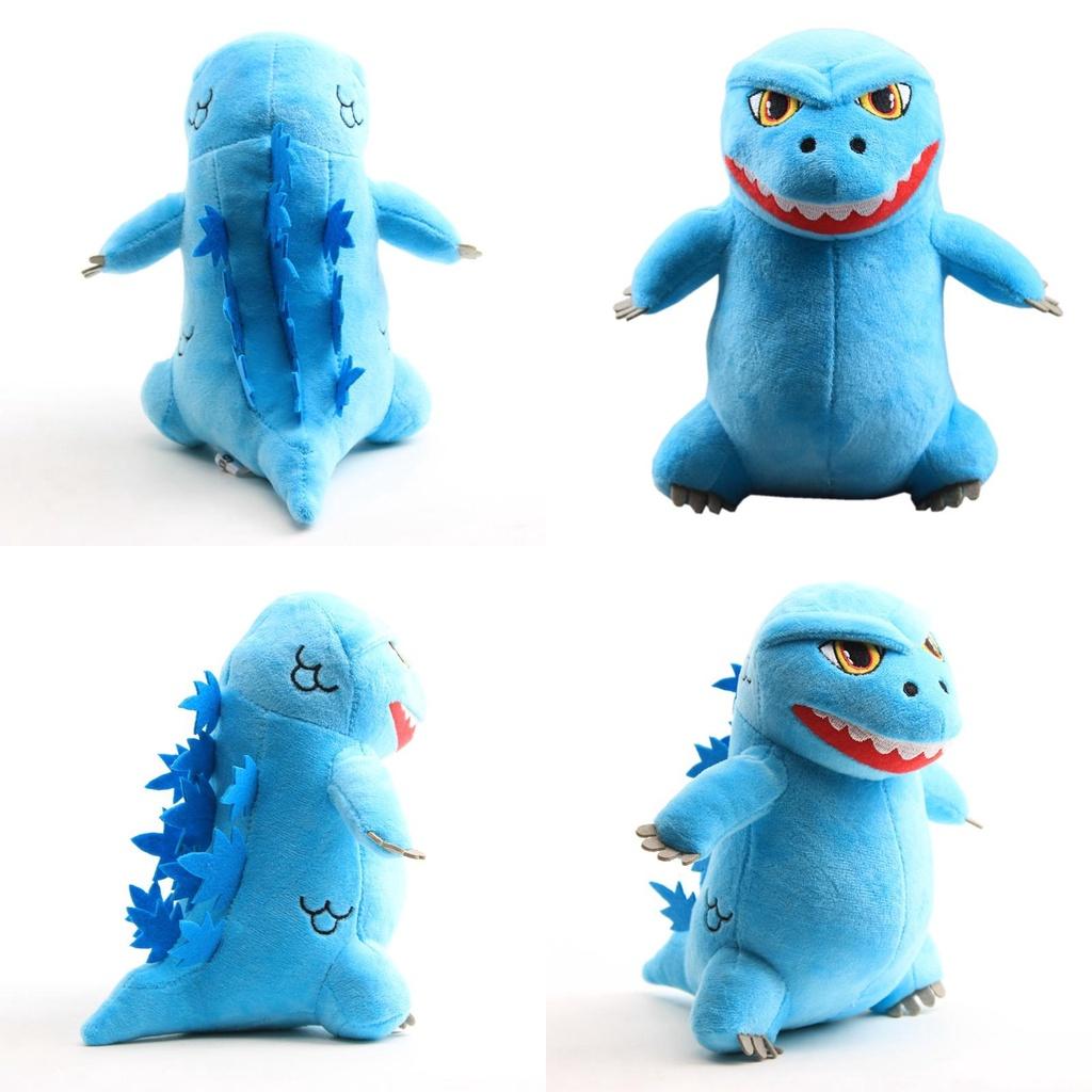 Charmantes 20cm Blaues Godzilla Monster Weiches Plüschtier Niedliche Stoffpuppe