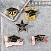 Temporada de Graduación 2026 Broches de Esmalte Sombrero Doctoral Diploma Clase Del 25 Pines de Diseño Para Regalo de Estudiante