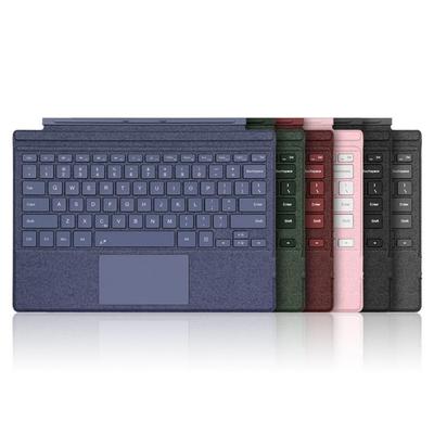 Wireless Surface Tablet Keyboard for Surface Pro with and Doubles As a Magnetic Separate US English Blue 3/Pro 4/Pro 5/Pro 6/Pro 7, Touchpad, 7-Color