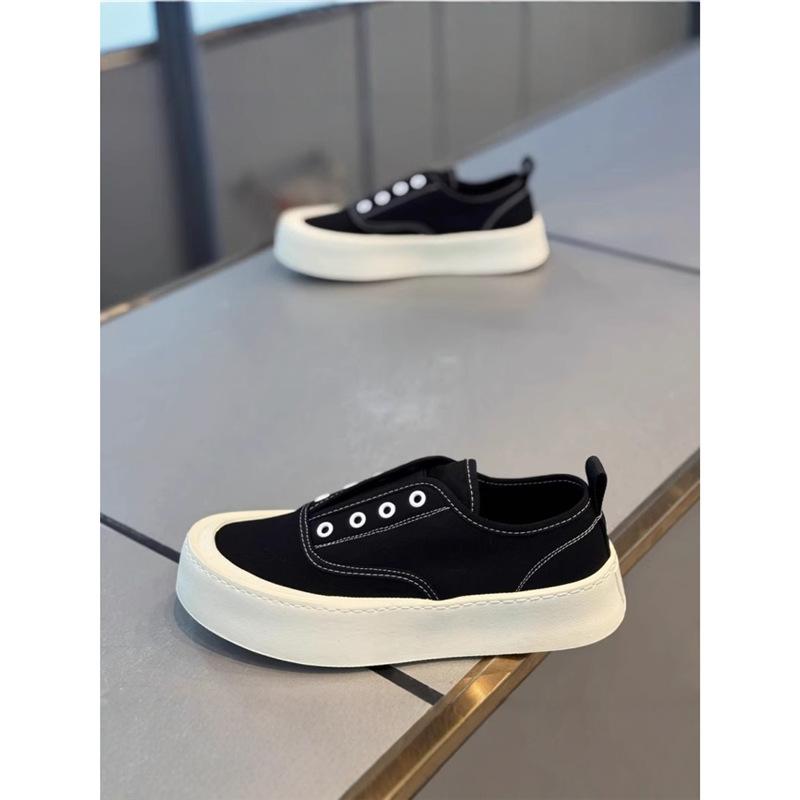 Daily comfortable wear Minimalism Aquaman low-top breathable canvas shoes platform jw