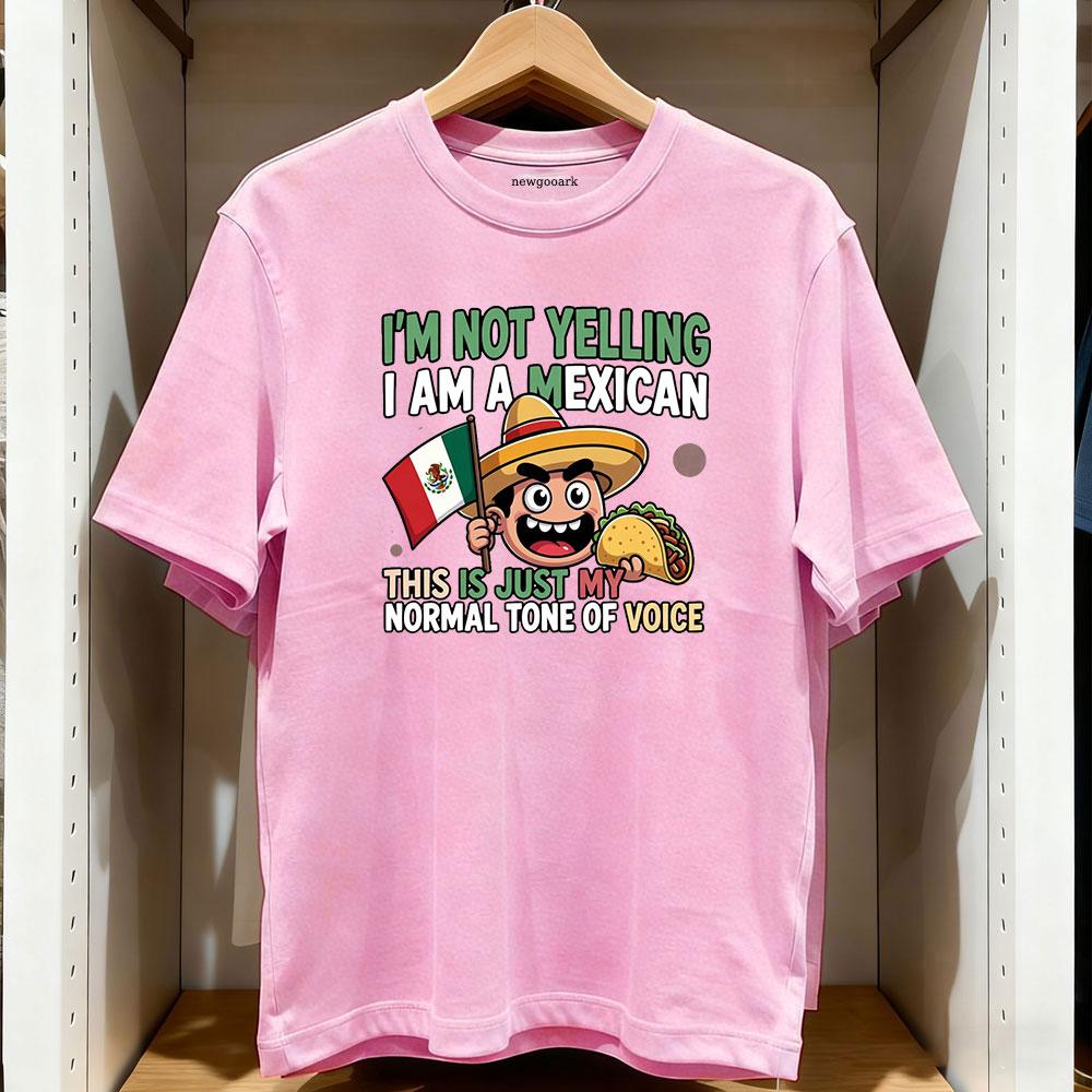 Funny Mexican Pride Mexican Flag and Taco Illustration TShirt Women Unisex Casual Cotton Printed T Shirts Adult Streetwear Tops