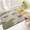 Anti-slip Floor Mat Absorbent Rug Entrance Carpet Cashmere Bath Carpet  Bathroom