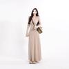 Small High-end Black Knitted Dress Spice Girl Pure Desire Autumn and Winter Coat with Bottom Dress