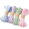 Core Cotton Monochrome Braided Rope Cotton Cord Thread String DIY Beading Bracelet Jewelry Making