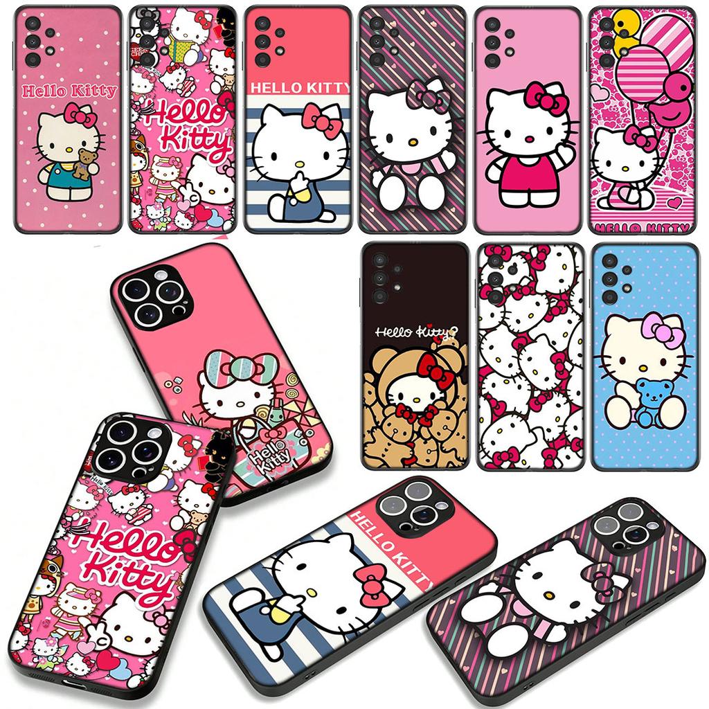 for Motorola Moto G54 G05 G24 G45 G55 G75 G85 G15 G57 G86 Power Edge 50 30 Ultra Fusion neo Pro Case Hello Kitty Anime Cute