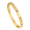 Europäisches & Amerikanisches Luxus Zirkon Stern Armband: Vielseitige, Elegante, Lichtechte Mode für Damen