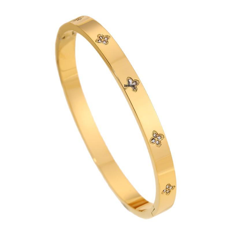 Europäisches & Amerikanisches Luxus Zirkon Stern Armband: Vielseitige, Elegante, Lichtechte Mode für Damen