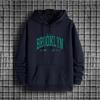 Brooklyn bedruckter Herren-Hoodie; Urban Street Fashion Hoodie; Herren Hip-Hop Casual Trend Hoodie; Herbst- und Wintermantel