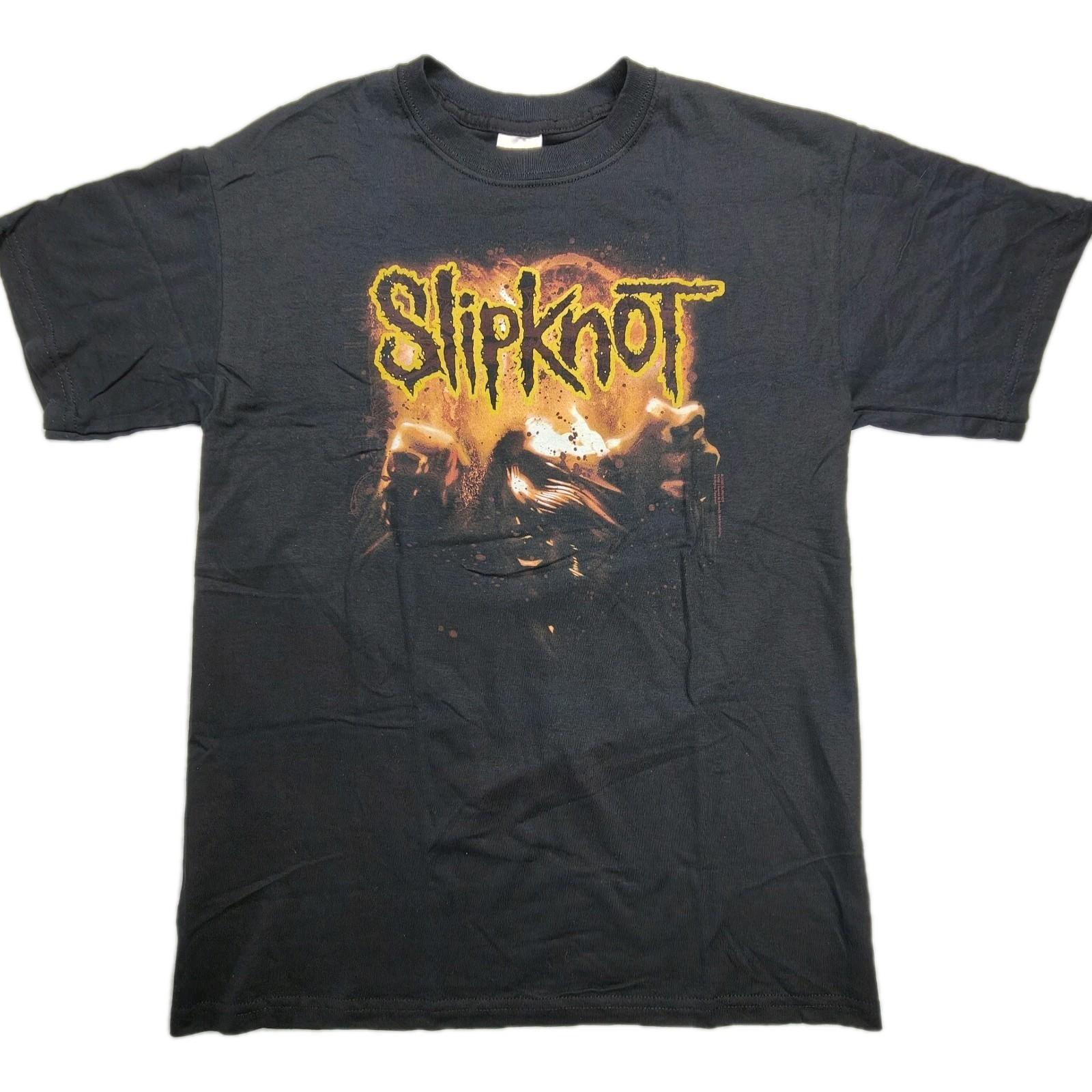 Slipknot T-Shirt Adult Small Vintage 2005 New Old Stock Metal Y2K Big Logo RARE XXL