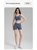 2025 Nude Feel Women's Yoga Peach Butt Fitness Shorts - Summer Three-Quarter Length for Running and Sports