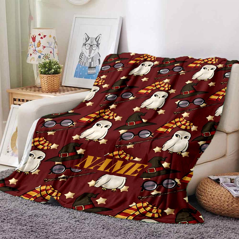 Custom Name Alien Face Close-Up Blanket for Couch & Bed, Plush Cozy Fuzzy Blanket Super Soft & Warm Blankets for Fall and Winter. 090880