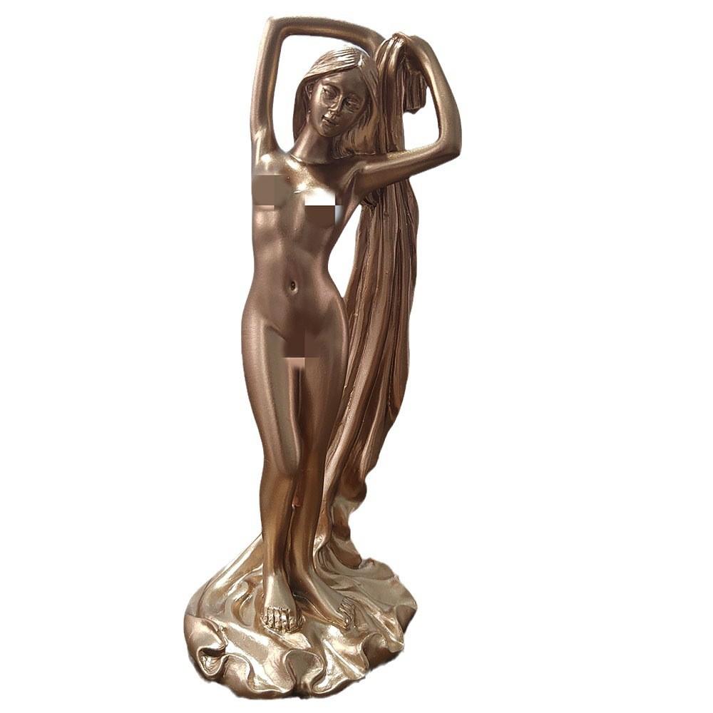 Exquisite Resin Goddess Figurine Modern Home Decor Sculptural Accent For Living Desk Room
