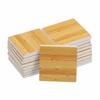 CoCud Dollhouse Floor Tiles, 1.18-inch Square Wooden Miniature Flooring - (Use: Dollhouse Decor) Pack of 18