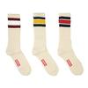 Health Knit Skate Socks Three-quarters Line 3 Pair Set