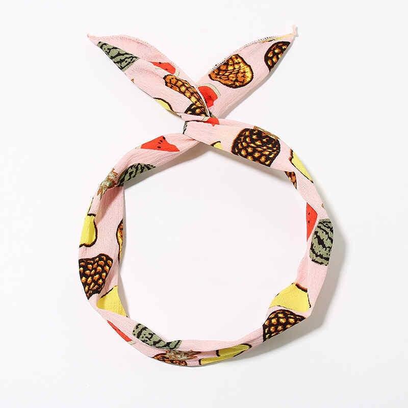 Damen Cross Einfarbig Haarbänder Mädchen Print Blume Stirnbänder Mode Turban Make-up Haarschmuck