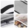 Large Capacity PVC Transparent Mesh Storage Bag Waterproof Casual Makeup Storage Zipper Bag Portable Toy Packaging Organizer
