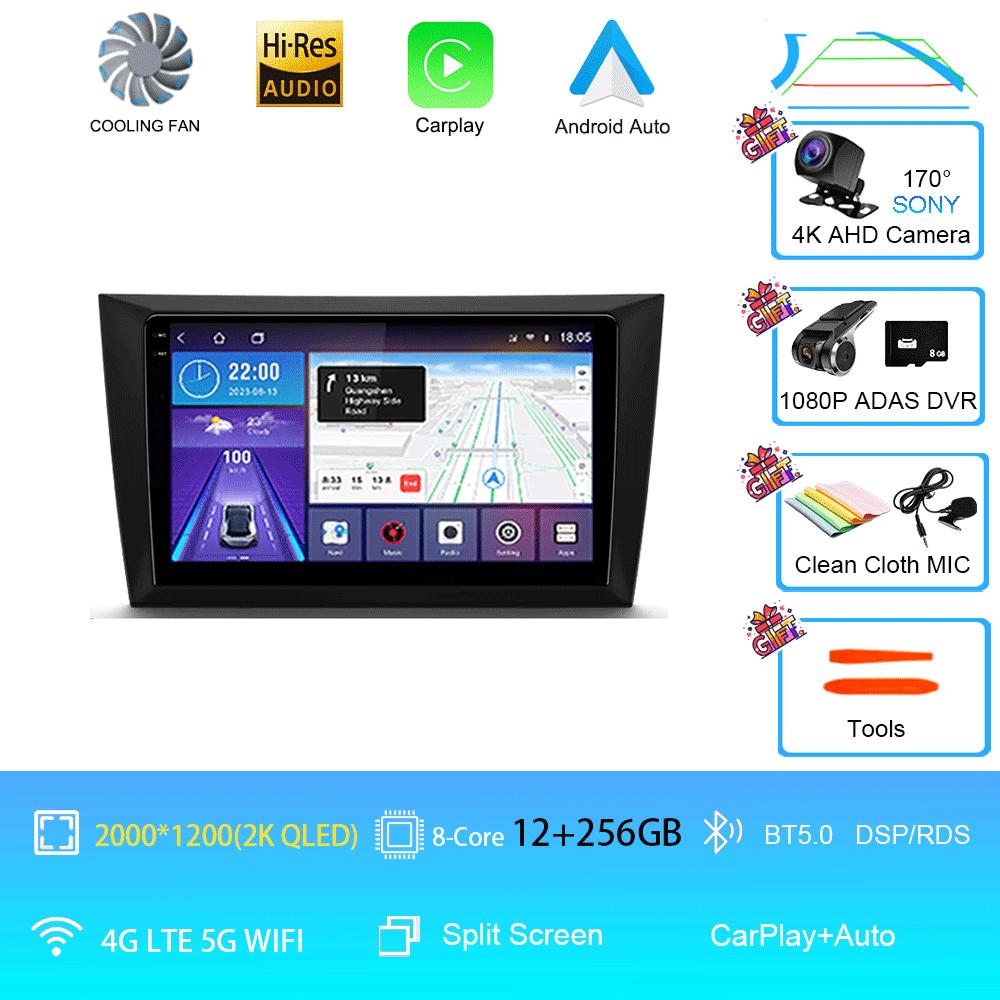 Car Radio Android 14 For Volkswagen VW Golf 6 MK6 GTI R 2008 - 2012 Wireless Carplay Android Auto Car Stereo Multimedia Player