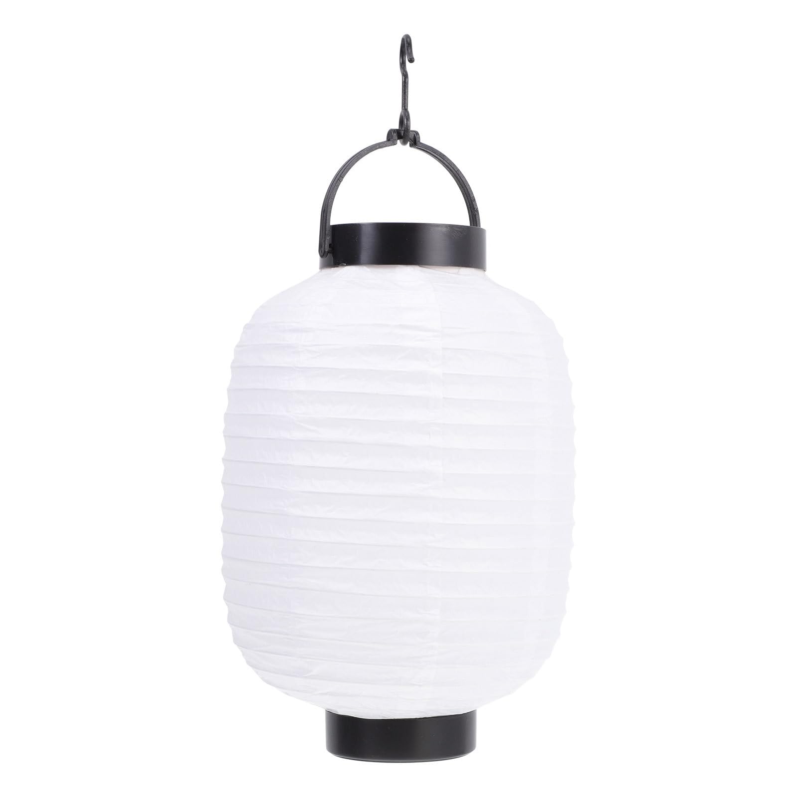 

Frcolor Paper Lantern, White, Foldable, 15cm Diameter, 22cm Height, Melon-Shaped, Perfect for Festivals, Summer Festivals, DIY Izakayas, Food Stalls,
