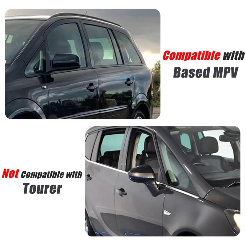 2pcs Rearview Mirror Cover Side Mirror Caps for Vauxhall Zafira B MK2 2008 2009 2010 2011 2012 2013 2014