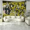 Dangan Ronpa Wall Tapestry Aesthetic Wall Hanging Printed Fabric Blanket Decorative Tapestries for Bedroom Living Room Home Decor
