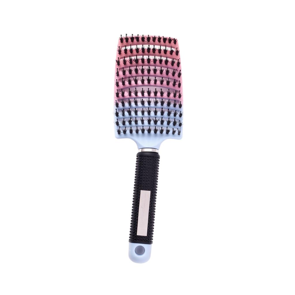 Wide Tooth Vent Hair Brush for Volumizing Styling Detangling Long Hair Home Use Scalp Massage Large Curved Comb for Women Men