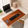 Leather Desk Mat – Extra Large Waterproof Mouse Pad & Keyboard Pad Non-Slip PU Leather Desk Blotter Table Protector  Home Office Supplies