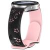 18mm 20mm 22mm Floral Graviertes Armband Für Samsung Galaxy Watch 7 6 5 4 Niedliches Ausgefallenes Silikon Weiches Band Für Watch 5 Pro/Active 2