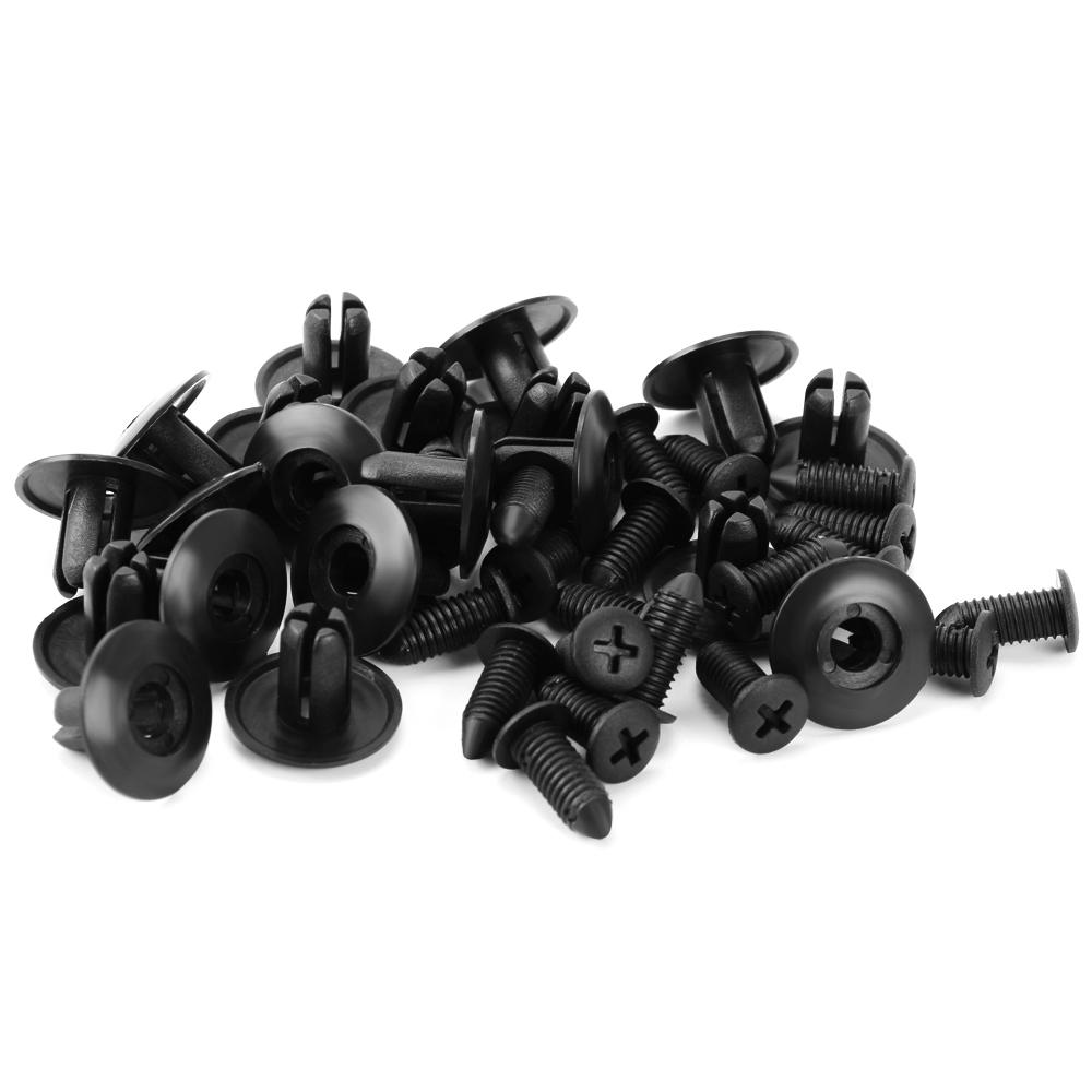 Auto Stoßstangenbefestigung 8mm Loch Niet Halteklammer für Ford Fiesta EcoSport Mustang Mondeo mk5 Transit Ranger Fiesta