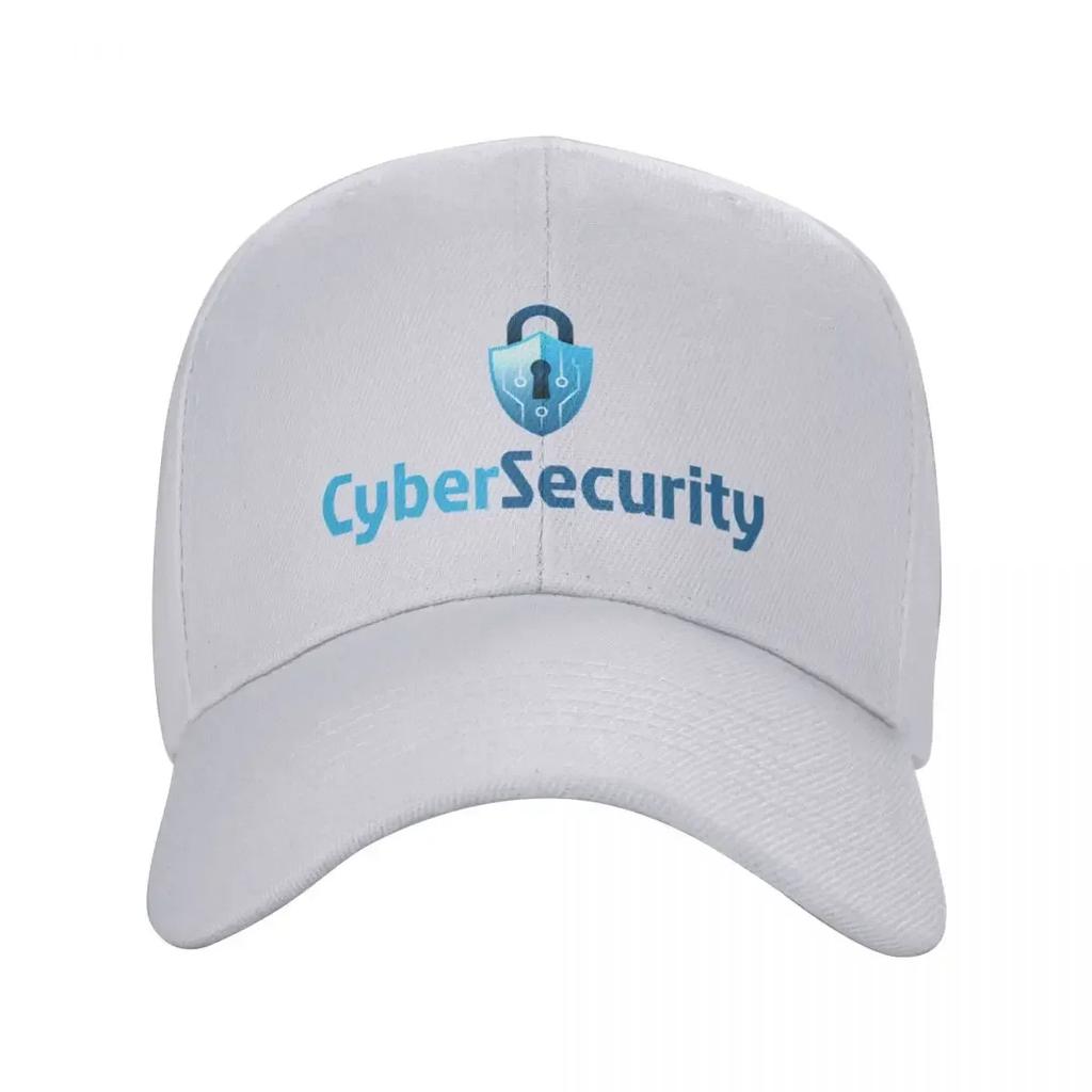 Cyber Security Lock Blue Baseball Cap Sun Cap Luxury Unisex Hat Trucker Cap Christmas Hat Hats Unisex Womens