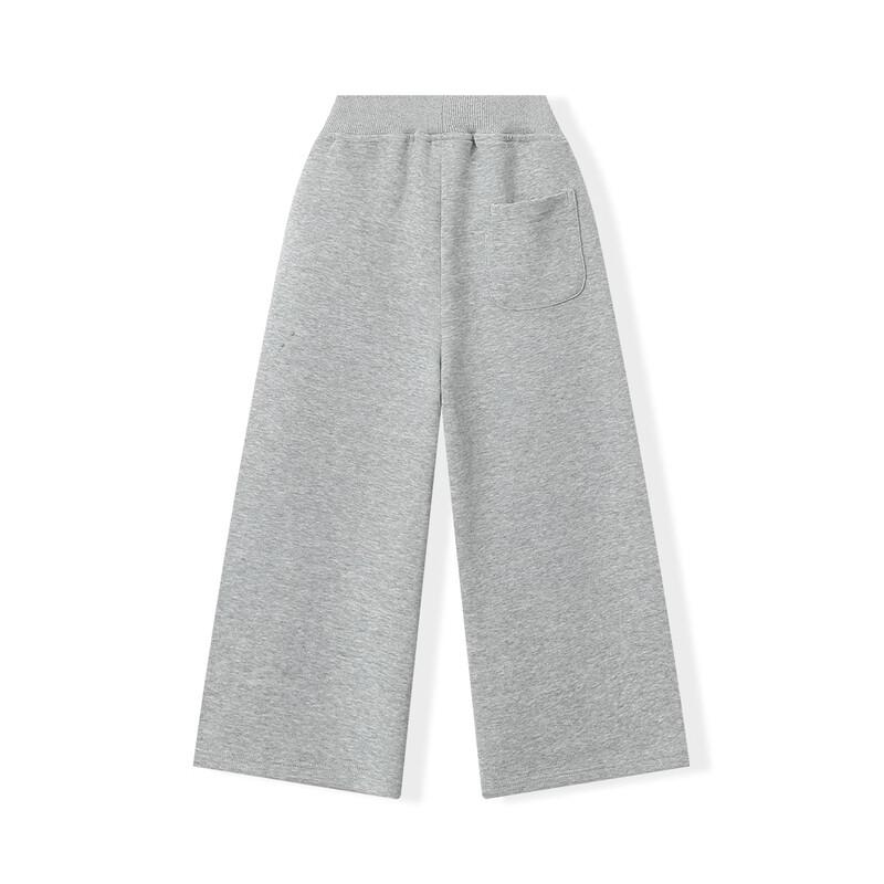 Montagut Kids' Casual Grey Wide-Leg Sweatpants