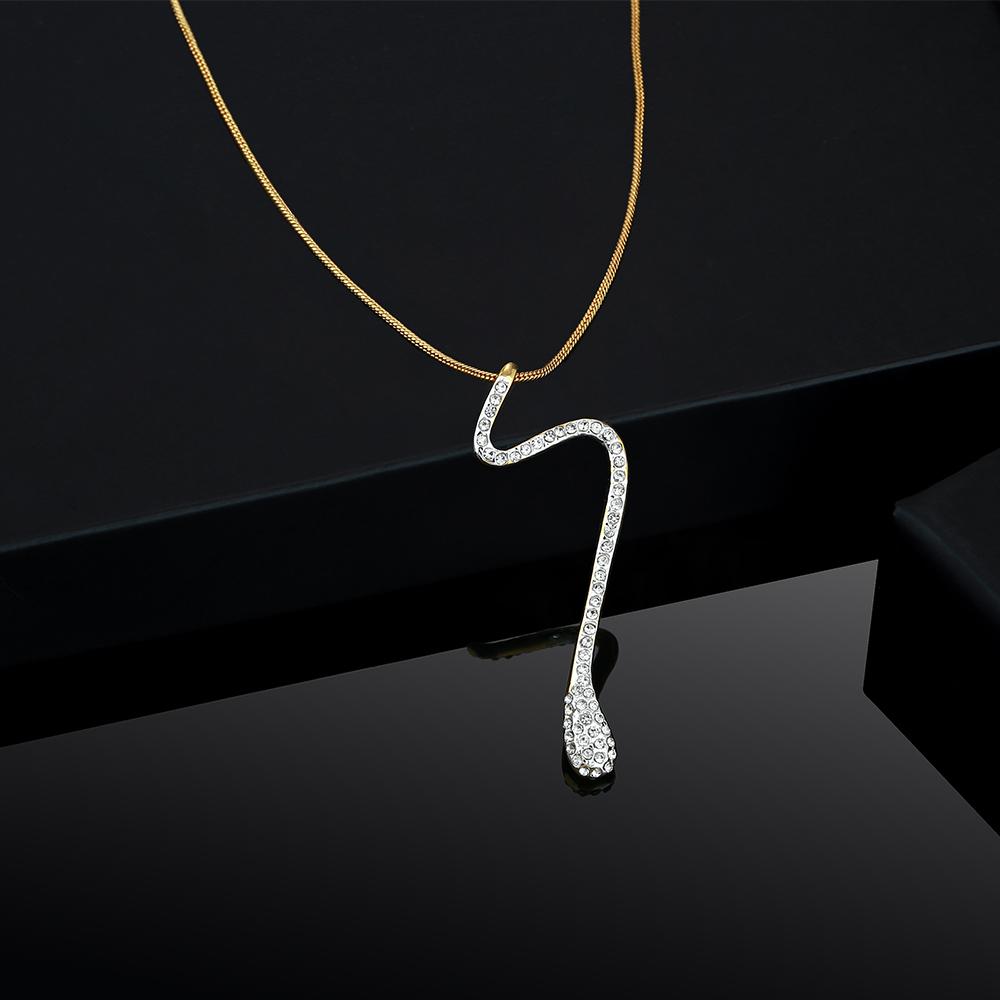 

Estele - позолоченная подвеска Zing American Diamond для женщин и девочек