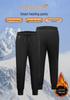 2024 New Electric Heated Thermal Cotton Pants with Adjustable Temperature and Cuffed Long Design