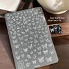Nail Art Stamping Plates - Star, Polka Dot, Lines, Grid Lace Textures