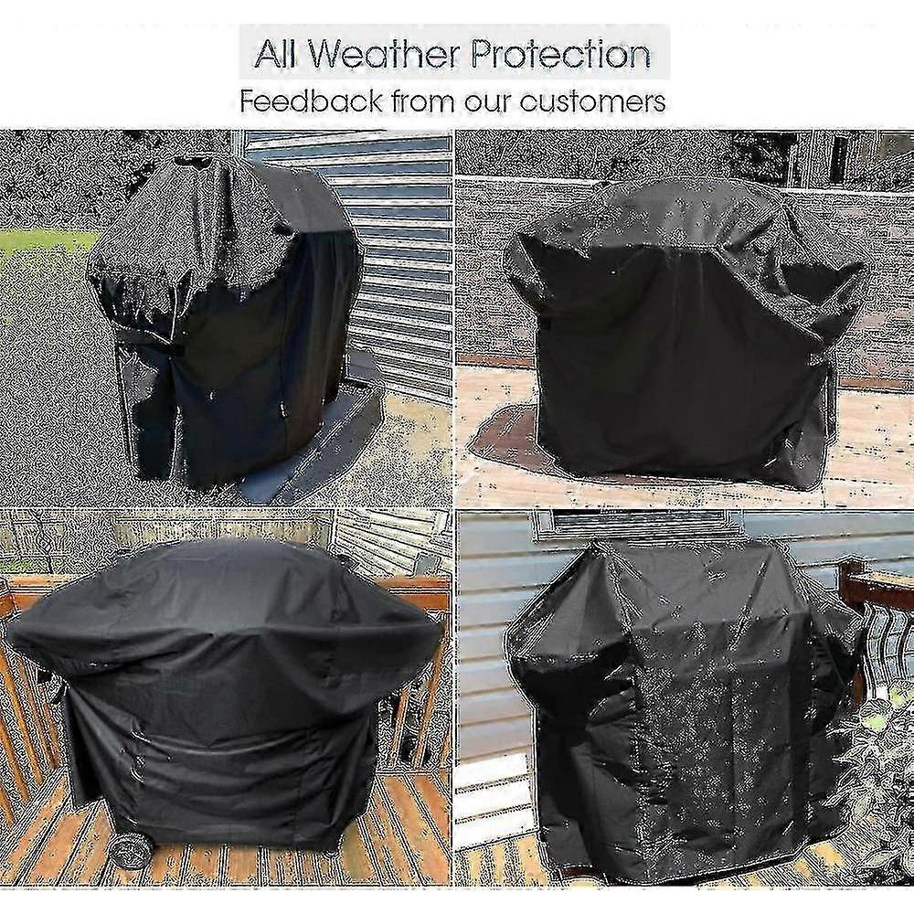 Outdoor Grill Cover for Weber Spirit 200 300, 52 Inch Fade Resistant BBQ Protection