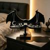 Fashion Bat Wing Eyeglasses Holder Halloween Ornaments Gothic Style Storage Rack Creative Jewelry Display Stand Desk Display