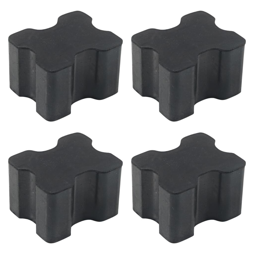 4 Pieces Car Coil Spring Spacers Coil Spring Booster Kit Black Heavy Duty Spiral Spring Cushion Rubber Coil Spring Spacers