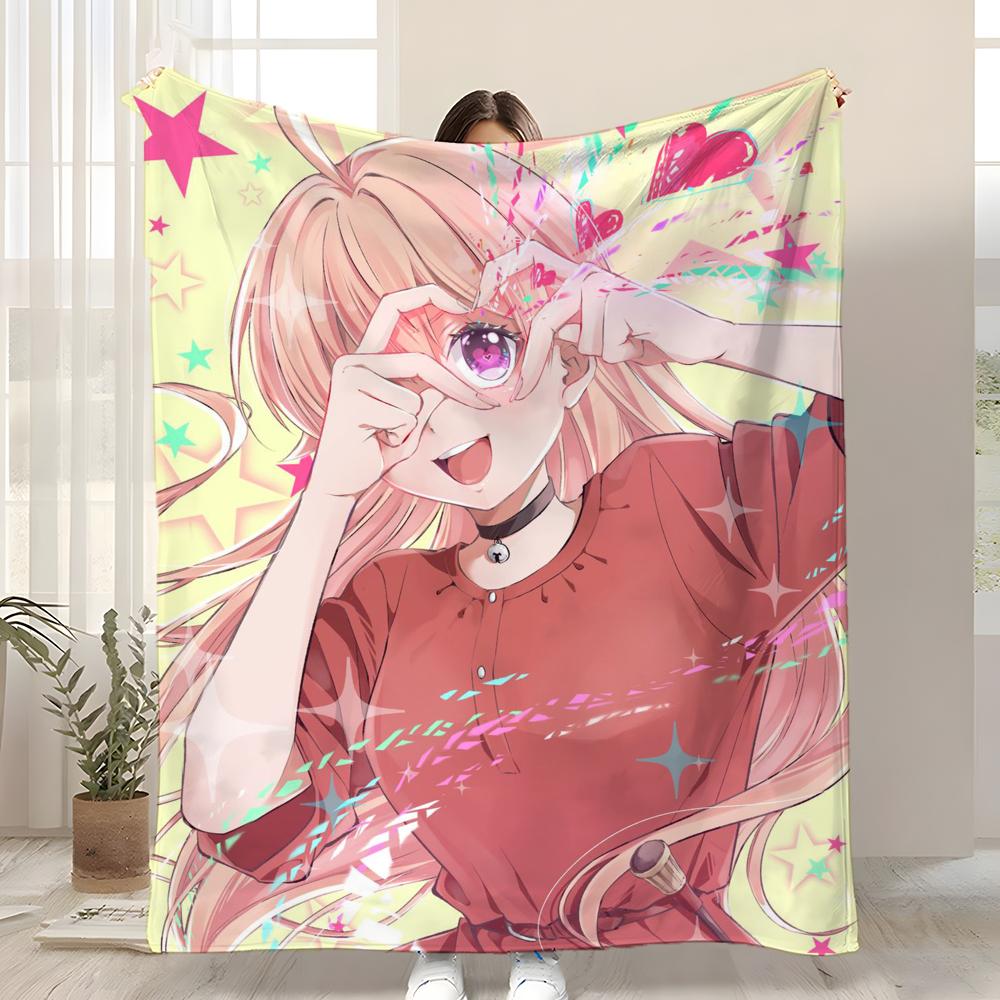 WITCH WATCH Throw Kid-Friendly Flannel Throw Blanket Soft Warm Anti-Static Washable All Season