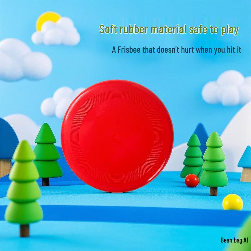 Safe Soft Cloth Outdoor Flying Disc