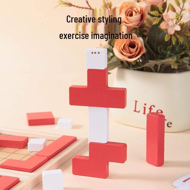 Versatile Puzzle Cube: Spatial Thinking & Imagination Builder Challenge, 2-Player Interactive Game.