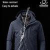 Unisex Waterproof Windproof 2-Piece Outdoor Jacket Set for Camping & Mountaineering