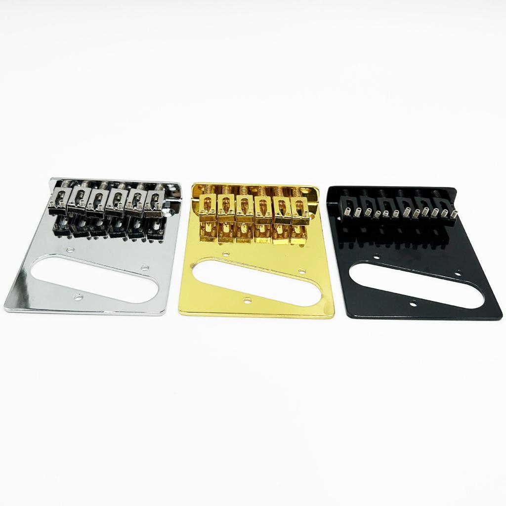 TL 6-String Electric Guitar Standard Bridge Tension Plate Single-Coil Pickup Bridge Tension Plate Bridge Saddle Bridge