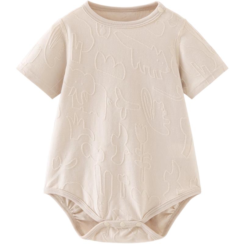 Minibala Baby Animal Jacquard Bodysuit 66