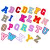 26 Pièces Patch Lettre Lettres Brodé Fer à Repasser pour Tissu Serviette Patchs de Broderie