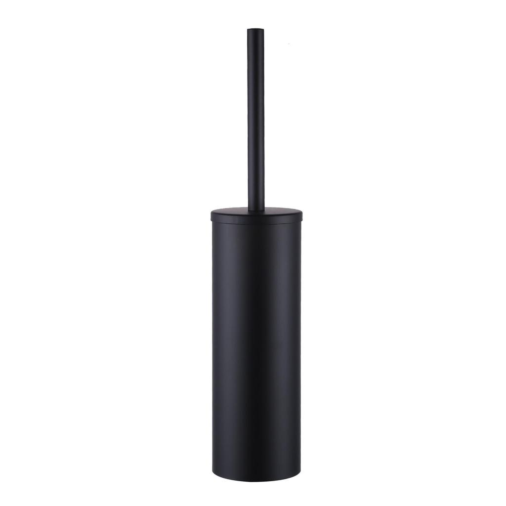 304 Stainless Steel Wall-Mounted Toilet Brush Set with Base
