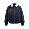 Lamb Wool Fur Collar Cotton Clothes Men's and Women's Winter Loose Casual Retro Couple's Tooling Cotton-padded Coat