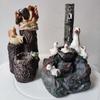 Squirrel Duck Sculpture Garden Garden Home Decoration Resin Decoration Pool Fountain Landscape Statue Forest Garden Decoration