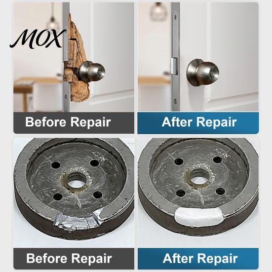 DIY Repair Tool 1/2 Sets 100G Steel Reinforced Epoxy Putty with Scraper, Gloves, Sculpt Clay for Cracks, Professional Leak Fix, Filling, Fast